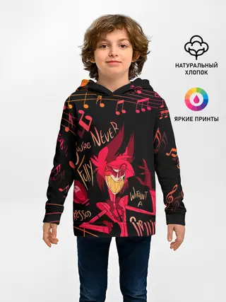 Детское худи / HAZBIN HOTEL ALASTOR.