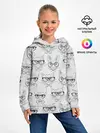 Детское худи / Кошки в очках