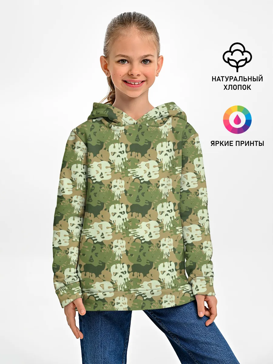 Детское худи / Силуэты Черепов