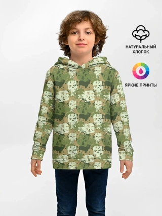 Детское худи / Силуэты Черепов