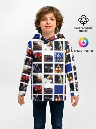 Детское худи / The Crush Tour - Bon Jovi