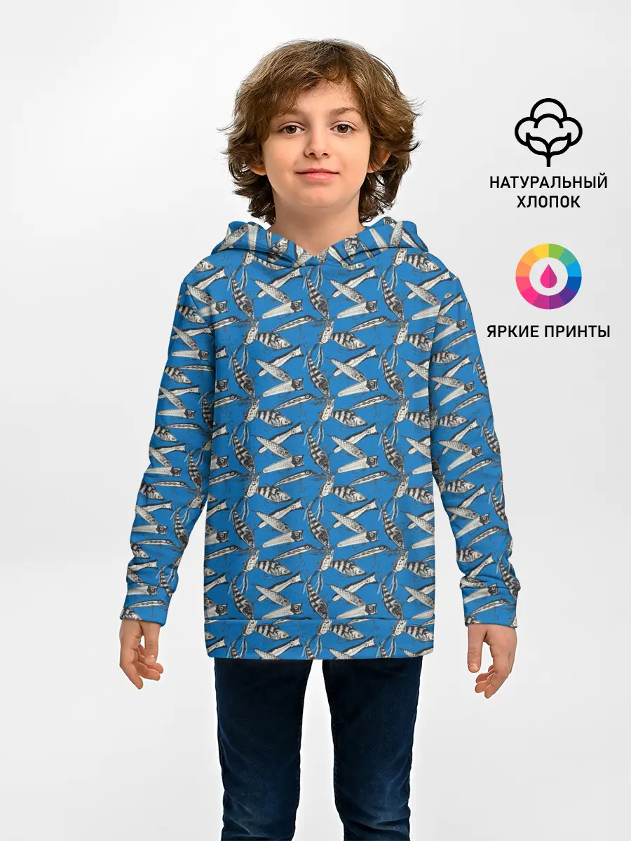 Детское худи / Рыболовные Приманки