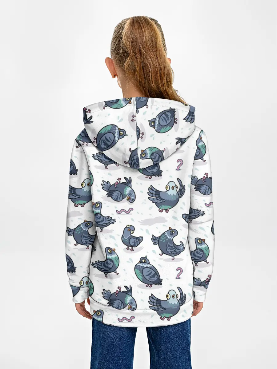Детское худи / Голуби