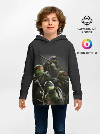 Детское худи / ЧЕРЕПАШКИ - НИНДЗЯ