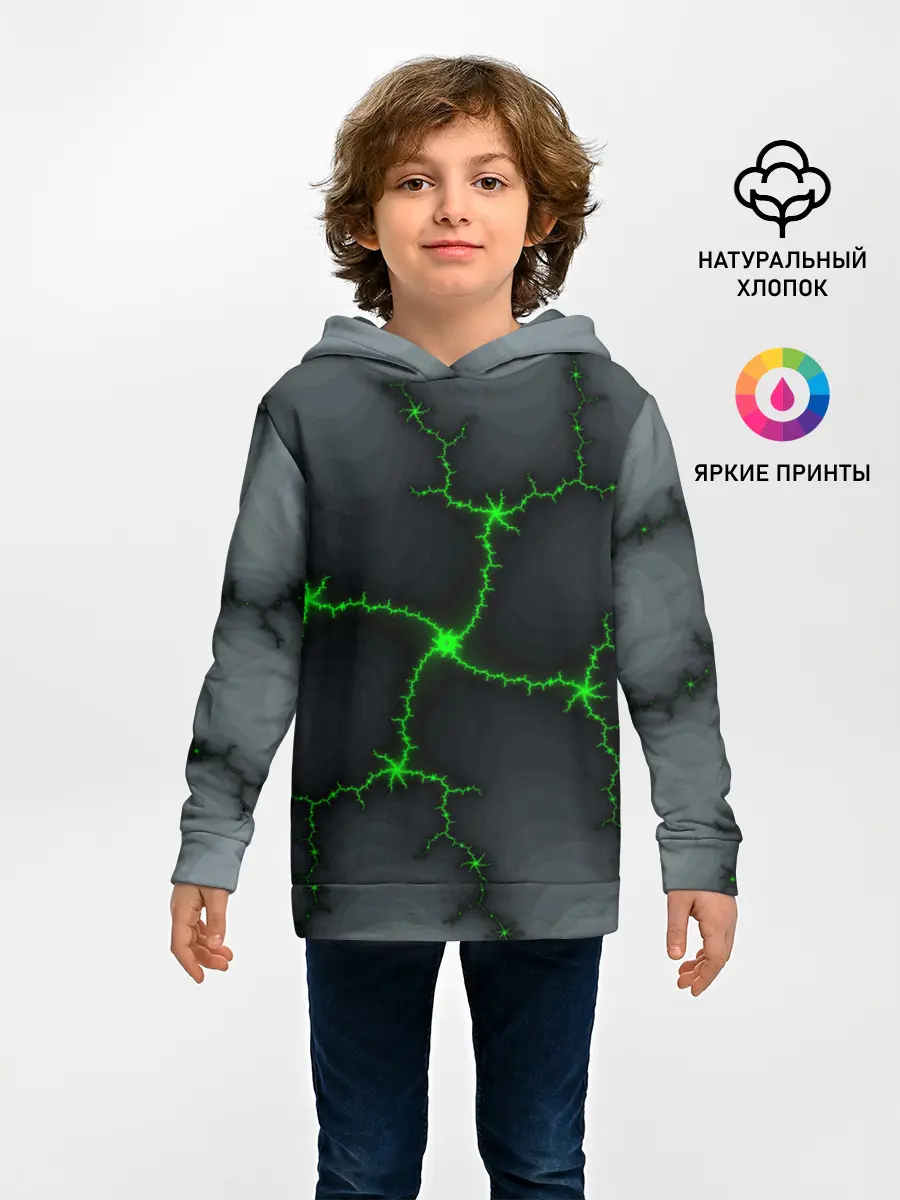 Детское худи / ABSTRACT LED