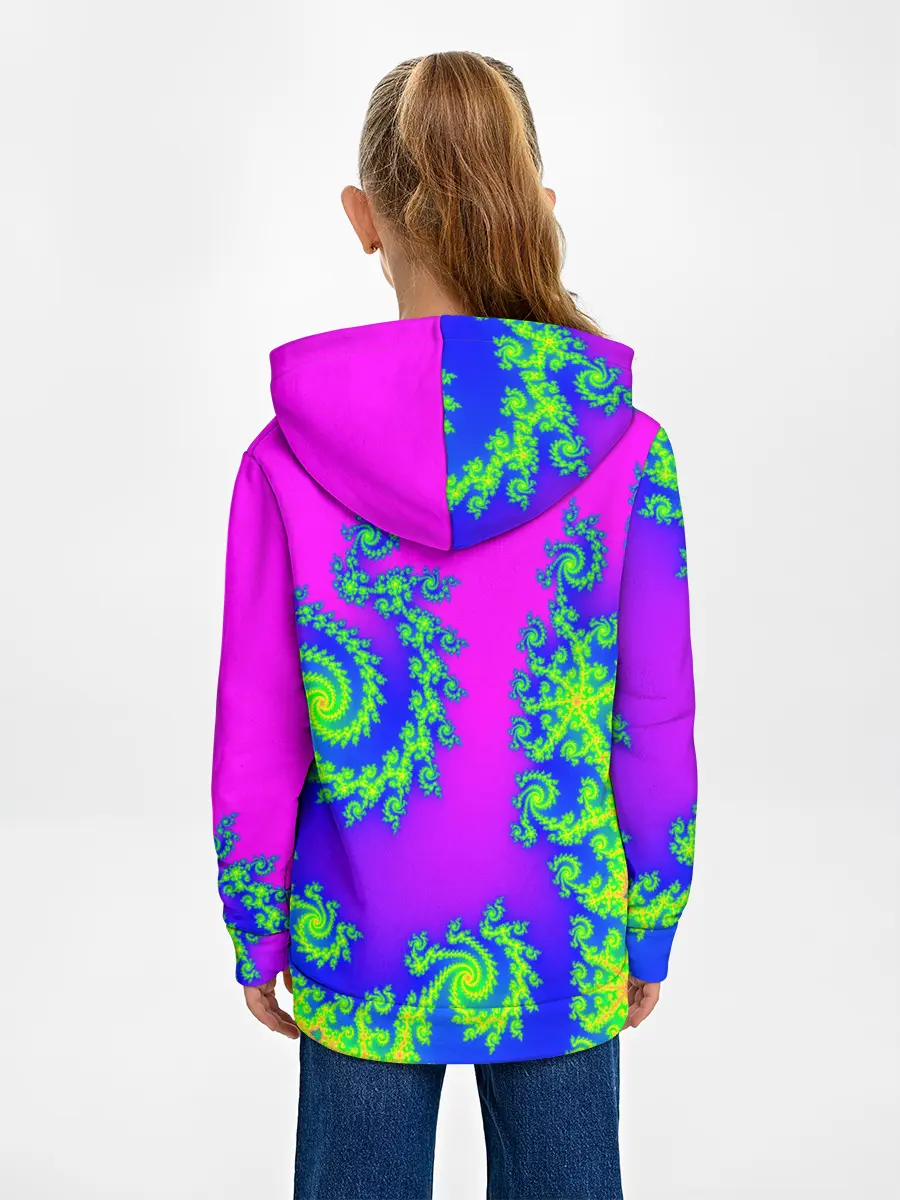 Детское худи / КИСЛОТНЫЙ НЕОН