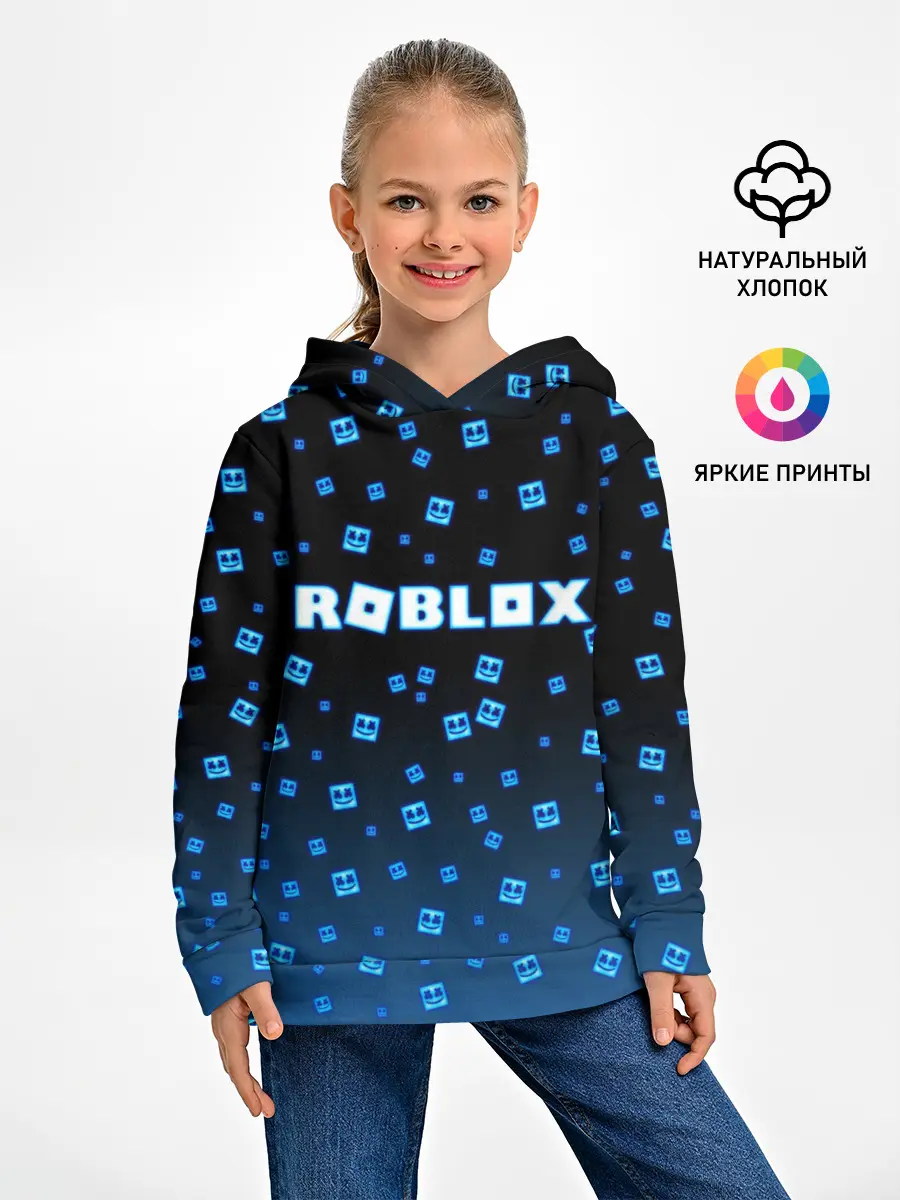Детское худи / Roblox X Marshmello