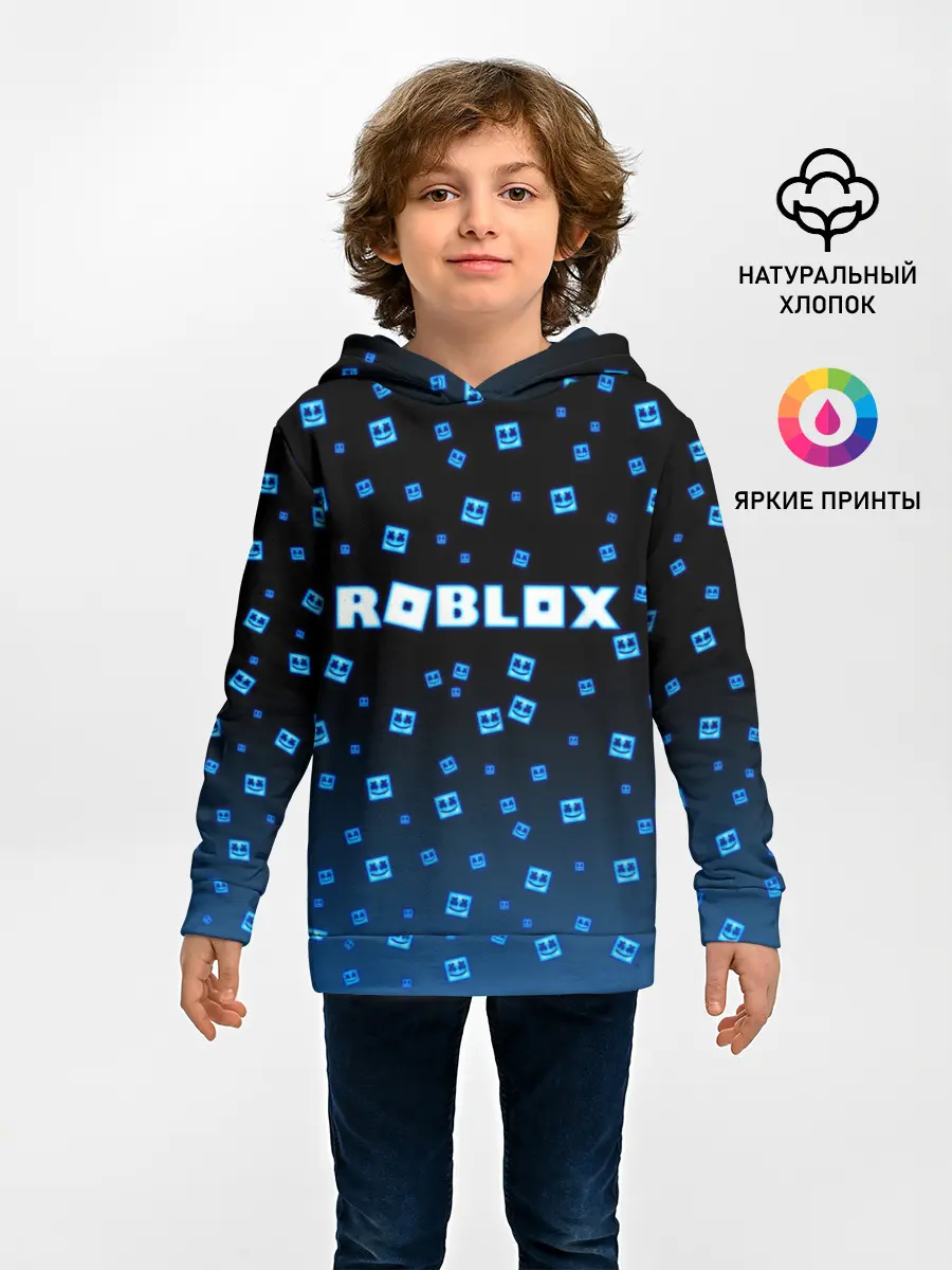 Детское худи / Roblox X Marshmello