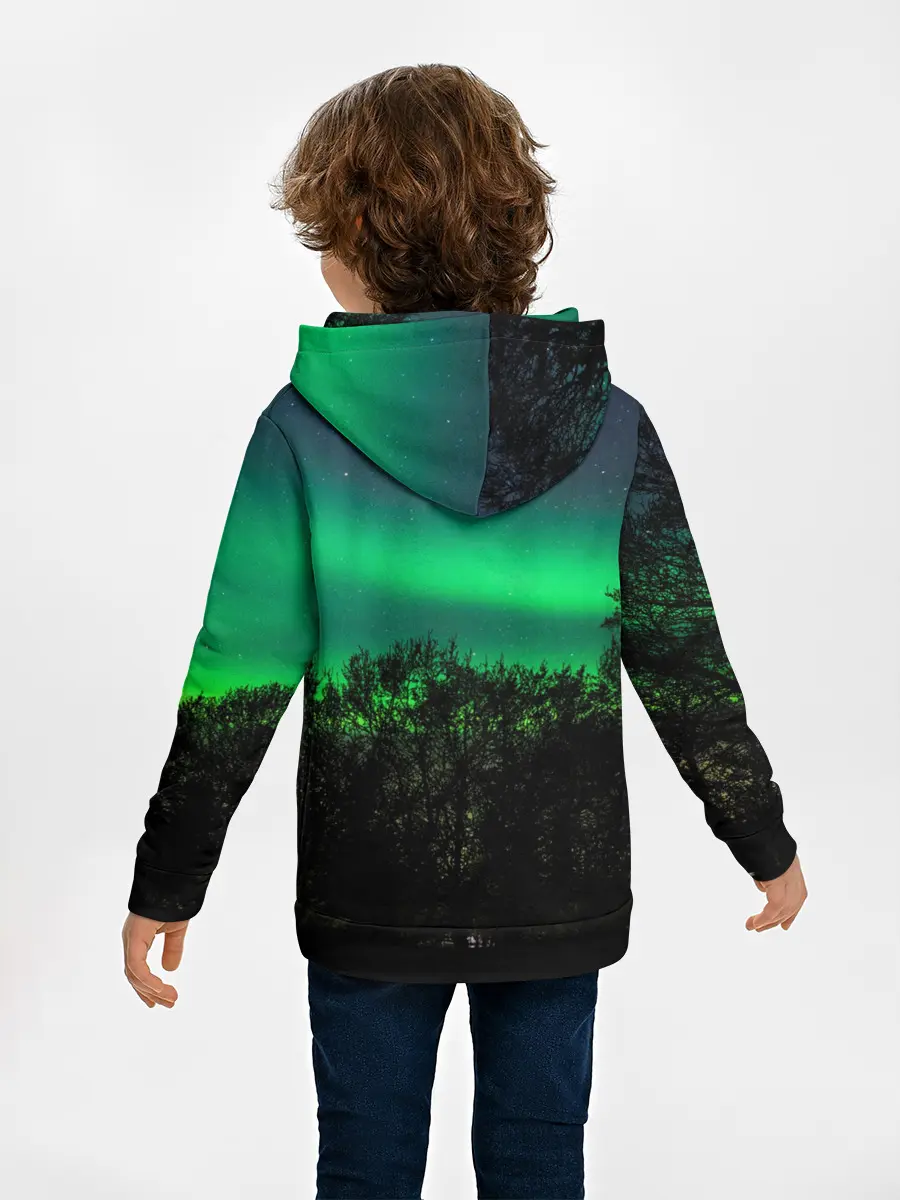 Детское худи / Северное сияние