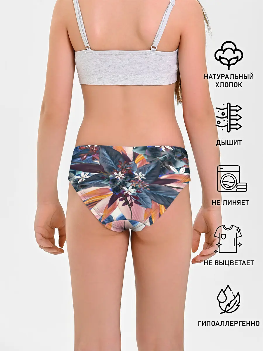 Трусы для девочек / Flower collection