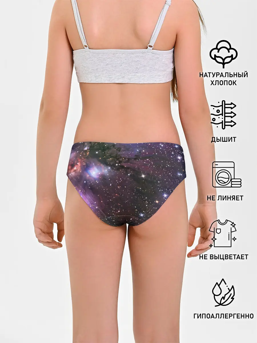 Трусы для девочек / Галактика