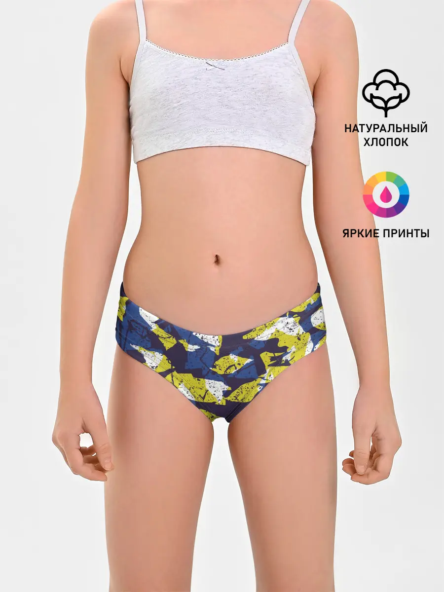 Трусы для девочек / Пятна