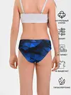 Трусы для девочек / Blue abstraction collection