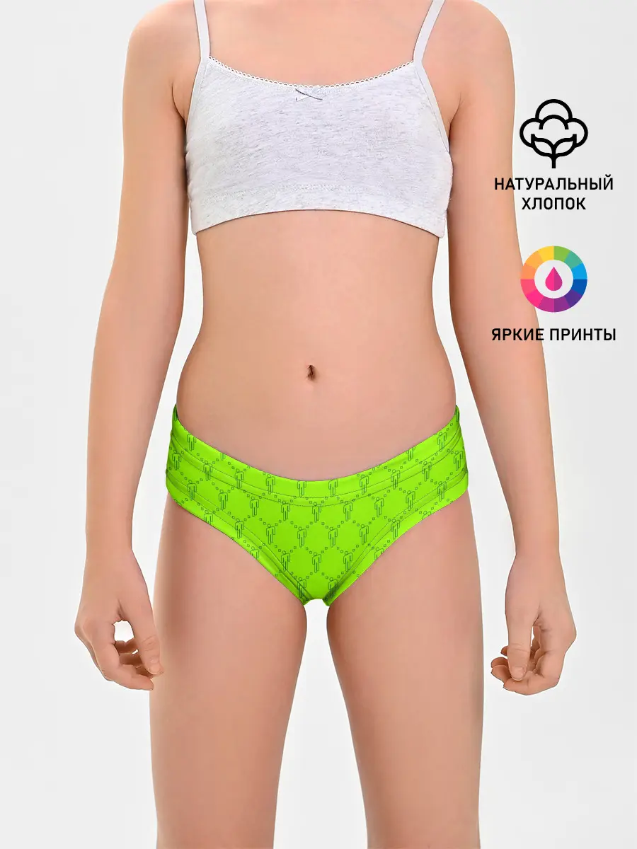 Трусы для девочек / Billie Eilish pattern