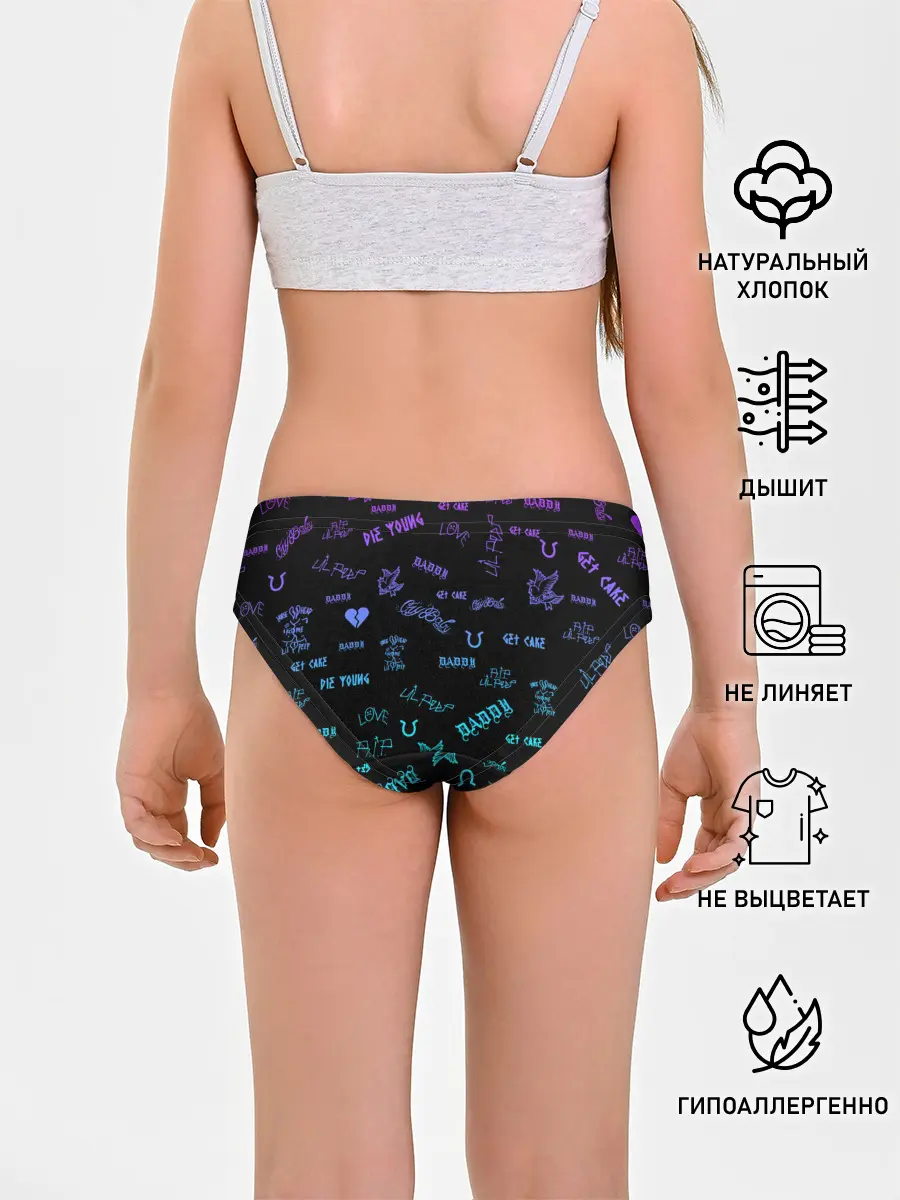 Трусы для девочек / Lil Peep