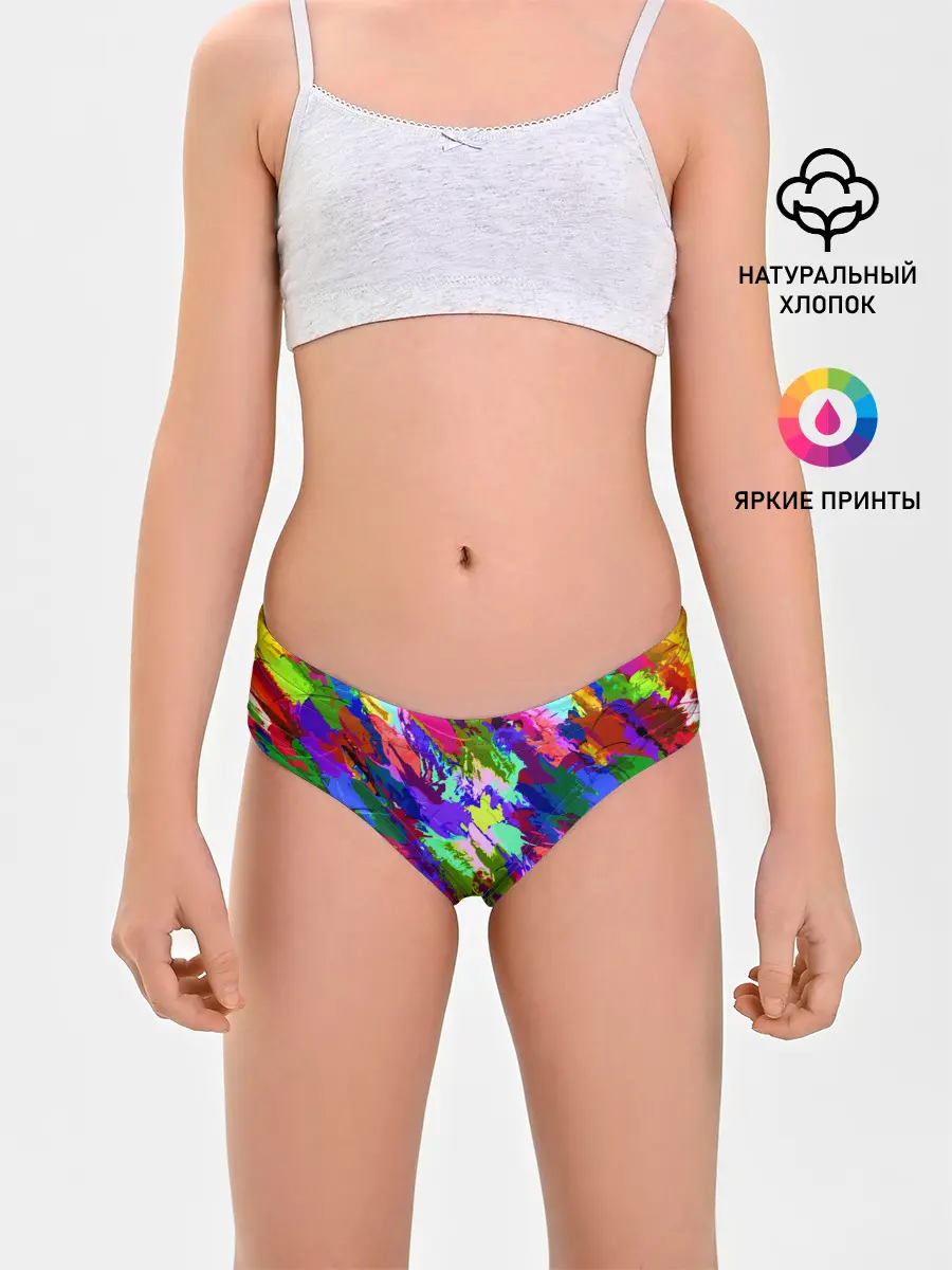 Трусы для девочек / Краска