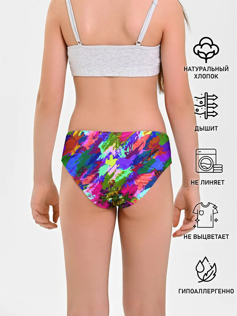 Трусы для девочек / Краска