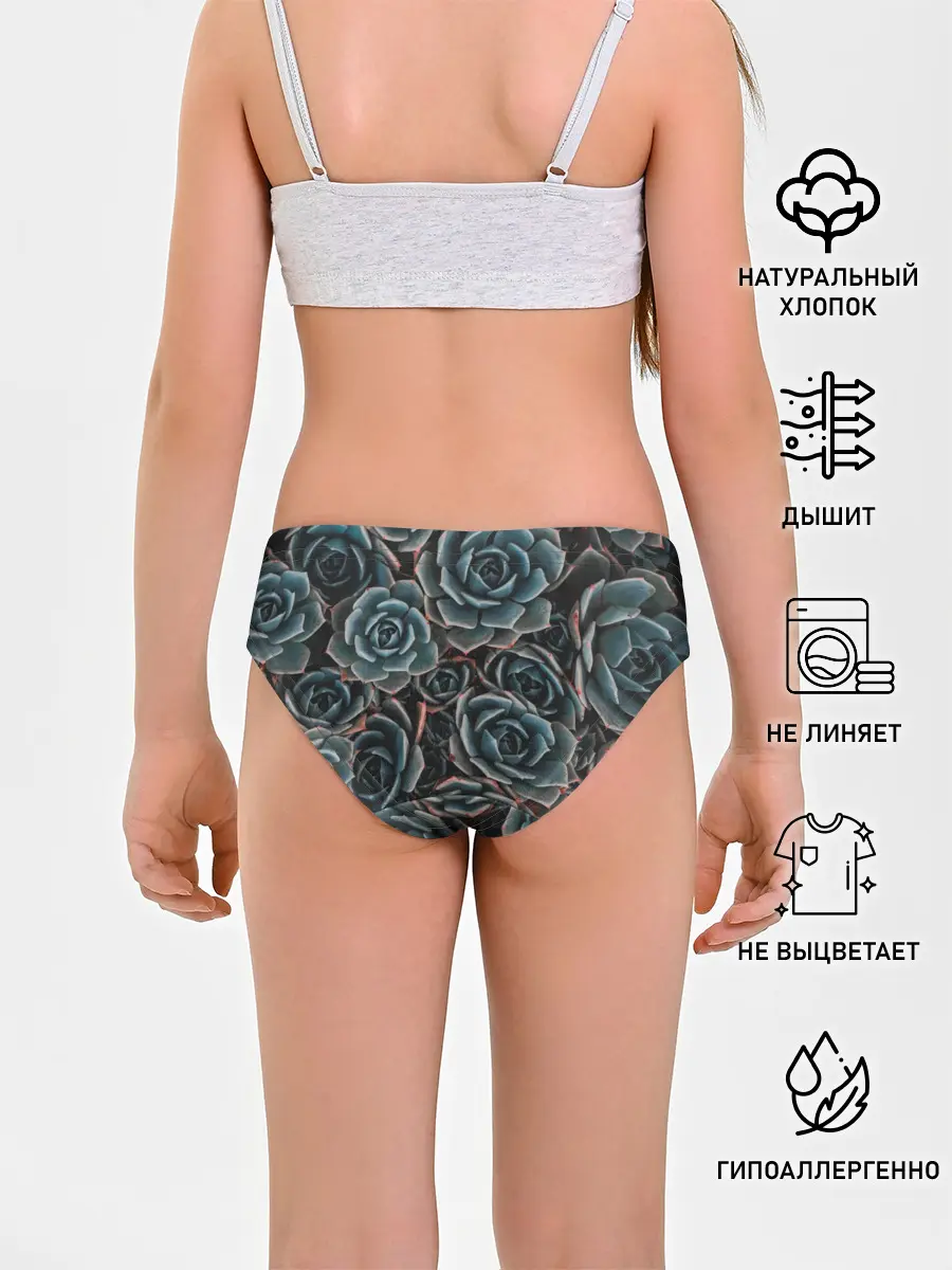 Трусы для девочек / ЦВЕТЫ РОЗЫ | STEEL ROSES