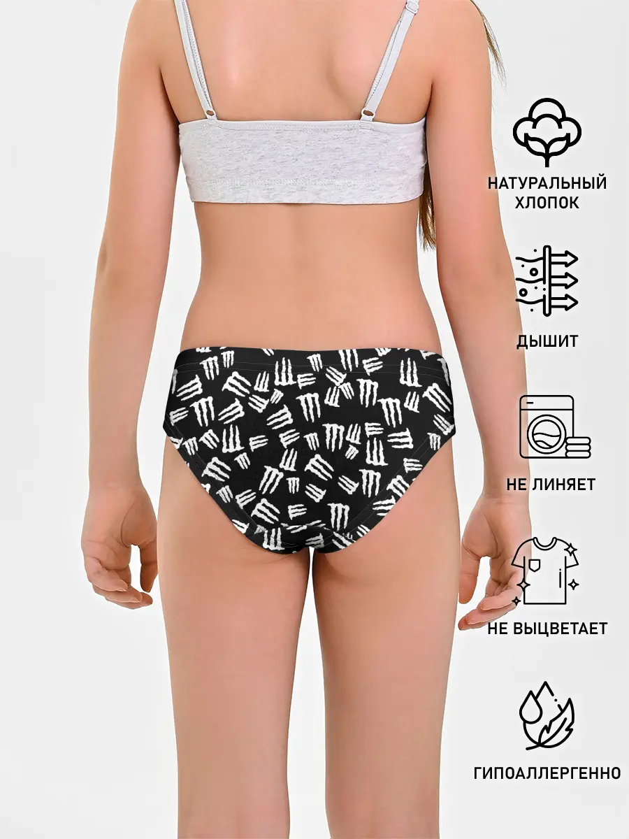 Трусы для девочек / MONSTER ENERGY