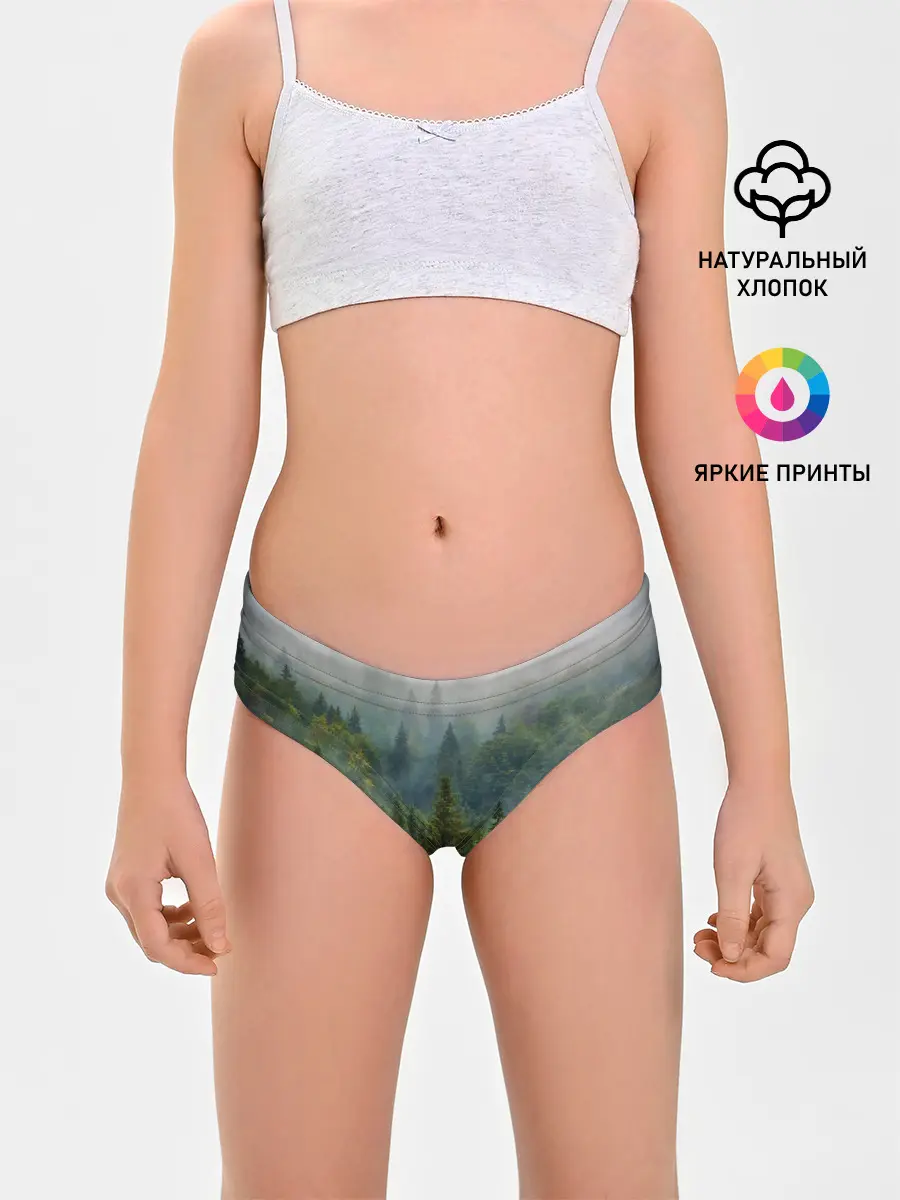Трусы для девочек / Лес