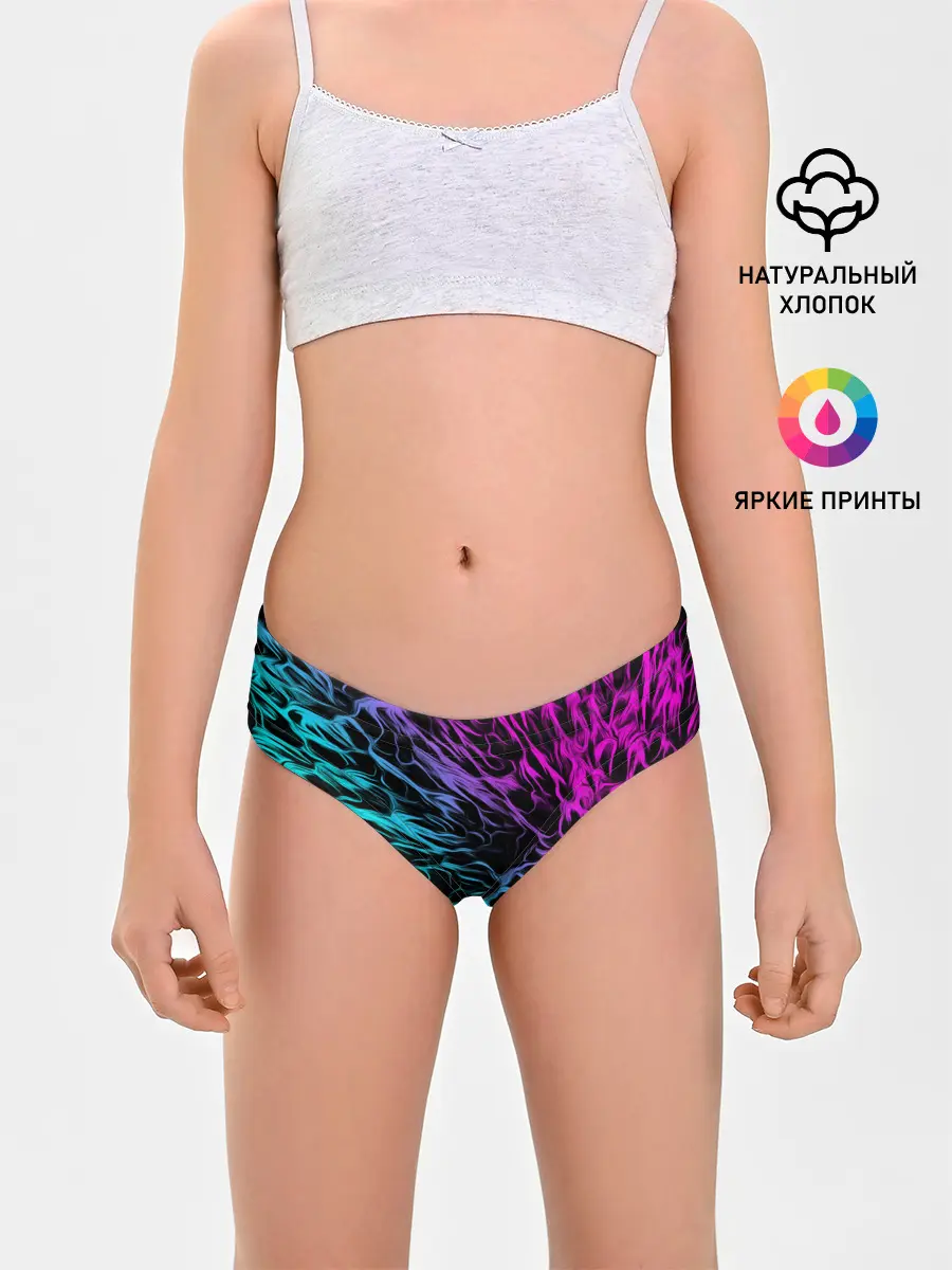 Трусы для девочек / НЕОНОВЫЕ РАЗВОДЫ / НЕОН