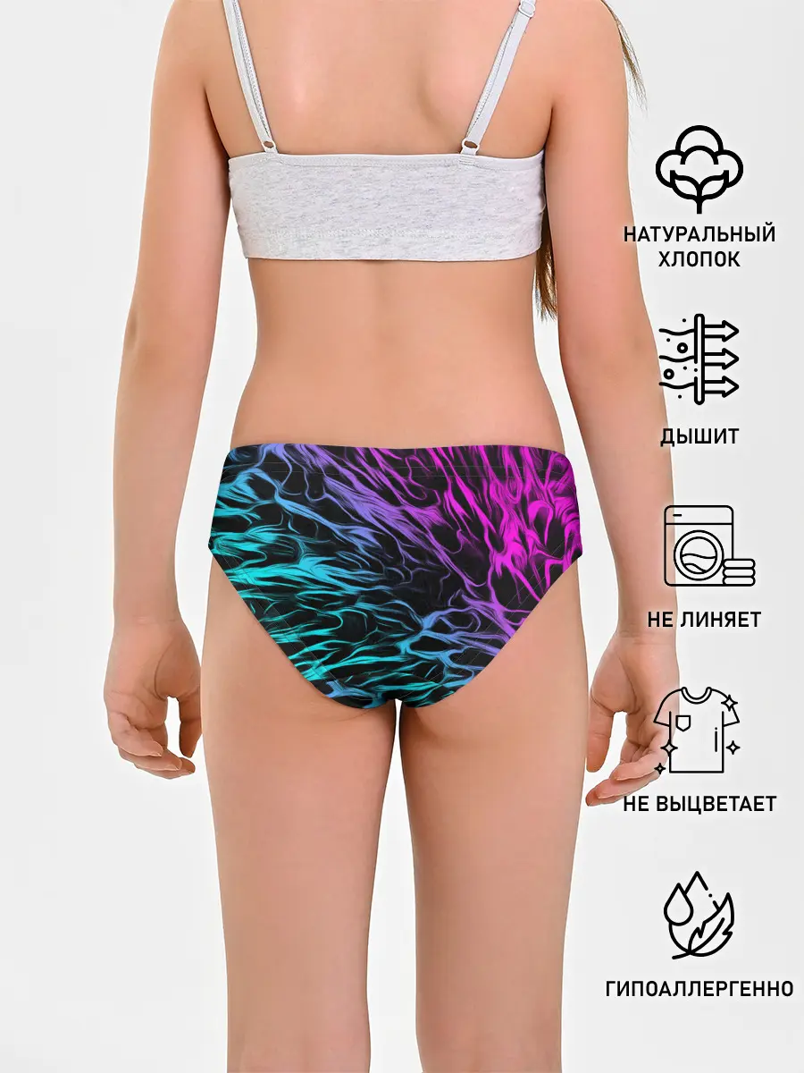 Трусы для девочек / НЕОНОВЫЕ РАЗВОДЫ / НЕОН