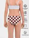 Трусы для девочек / Шахматка
