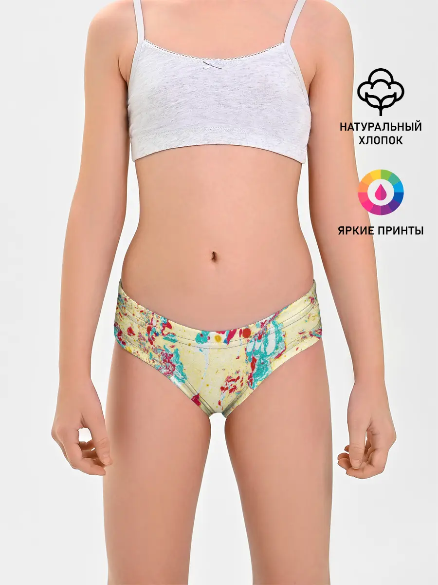 Трусы для девочек / Текстура