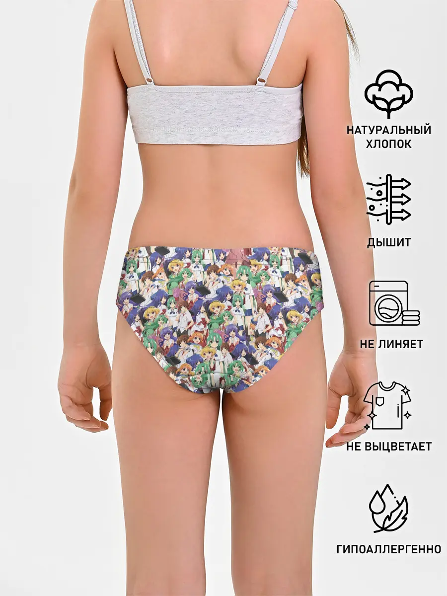 Трусы для девочек / Аниме Когда плачут цикады