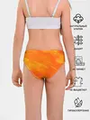 Трусы для девочек / ОРАНЖЕВАЯ КРАСКА