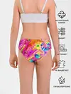 Трусы для девочек / TIE DYE | ЯРКИЕ КРАСКИ