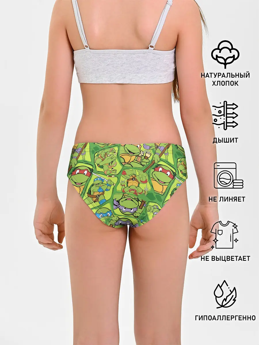 Трусы для девочек / Teenage Mutant Ninja Turtles