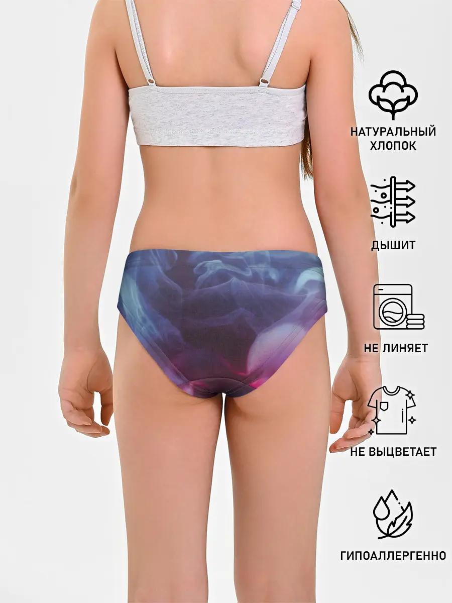 Трусы для девочек / Футболка Smoke