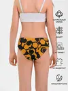 Трусы для девочек / КИБЕРПАНК, жёлтый