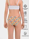 Трусы для девочек / Летний абстрактный узор