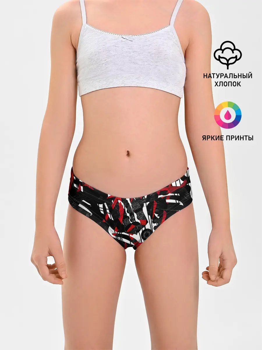 Трусы для девочек / Abstract art