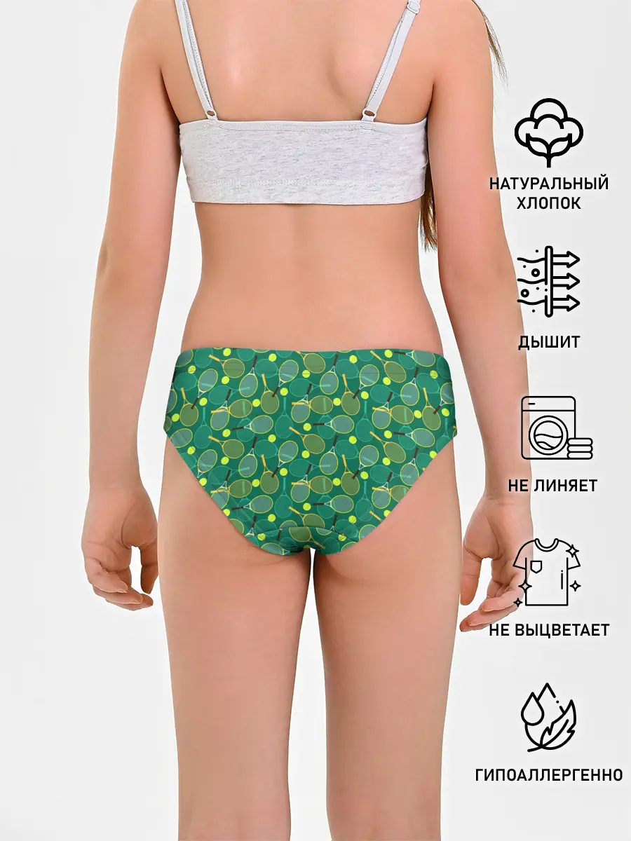 Трусы для девочек / Большой Теннис