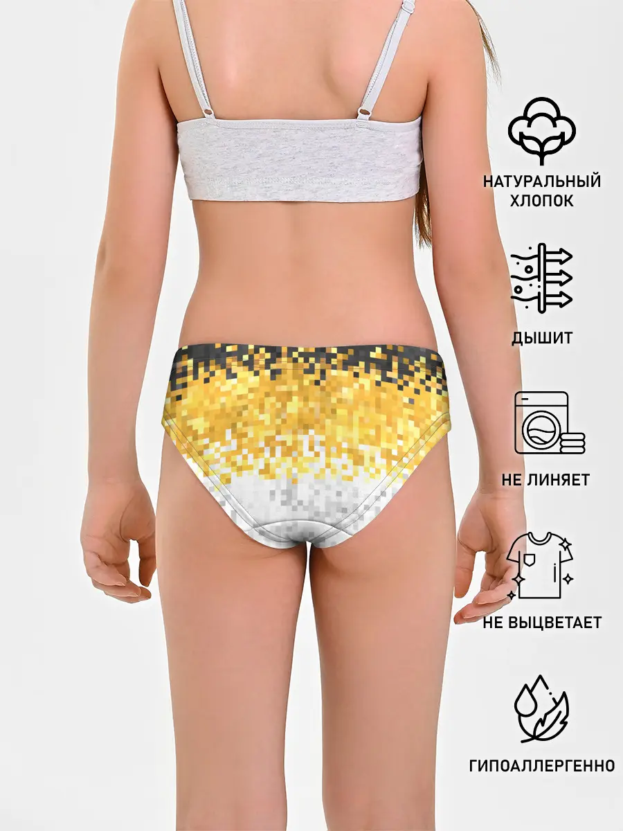 Трусы для девочек / 1858 Имперский флаг пикселами