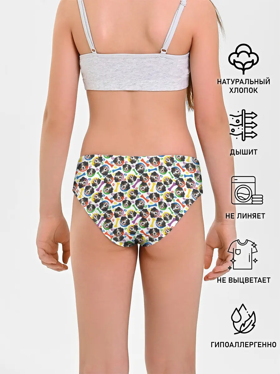 Трусы для девочек / Бернский Зенненхунд