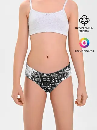 Трусы для девочек / Fortnite.