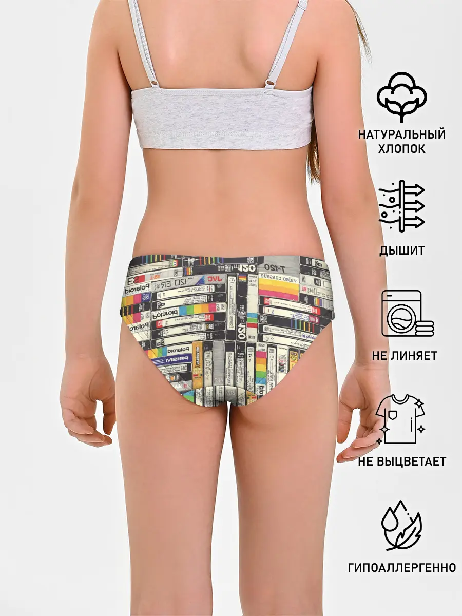 Трусы для девочек / VHS-кассеты