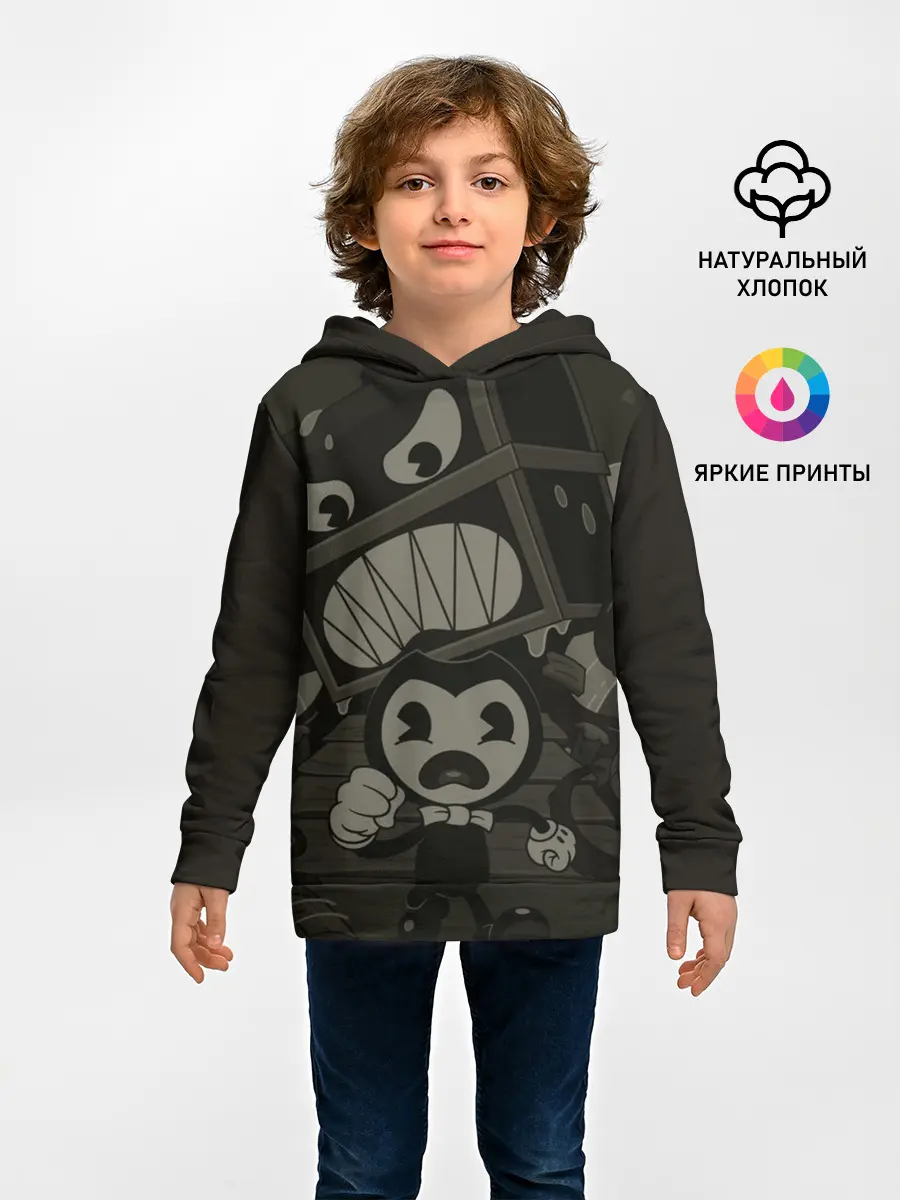 Детское худи / Bendy and the ink machine