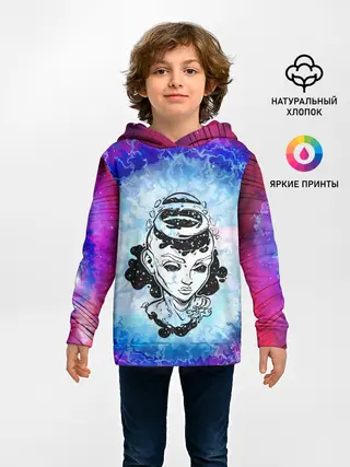 Детское худи / ГОСПОЖА ГАЛАКТИКА | SPACE GIRL