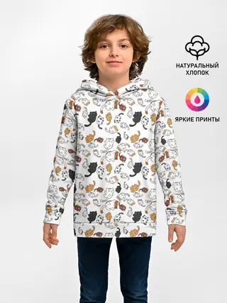 Детское худи / КОТИКИ