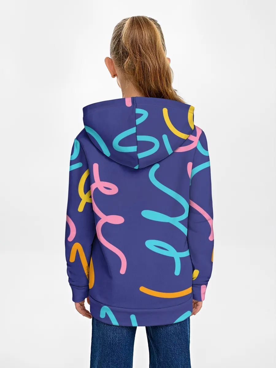 Детское худи / Одноцветная ячейка