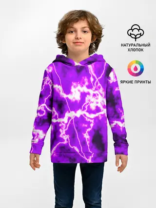 Детское худи / НЕОНОВАЯ СТИХИЯ