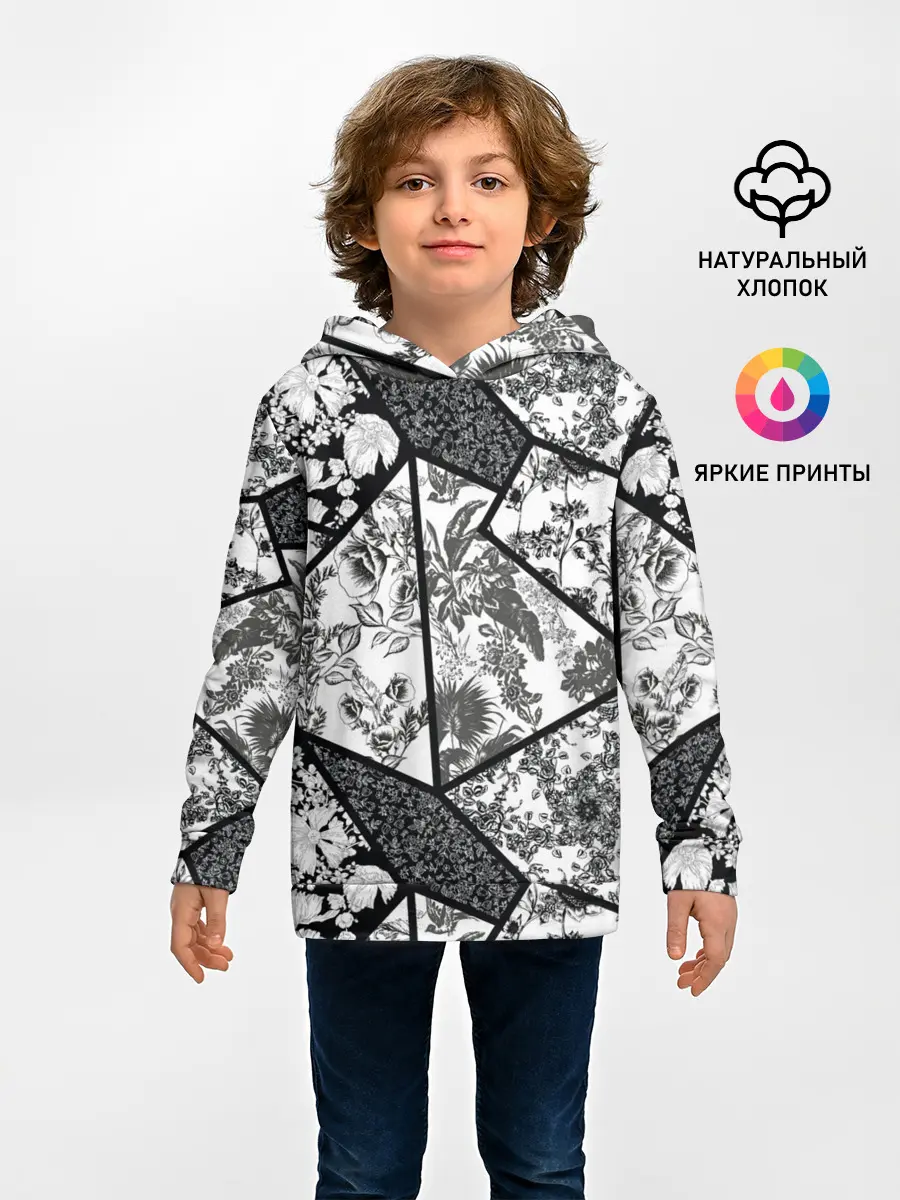 Детское худи / Цветочный Кинцуги / Kintsugi