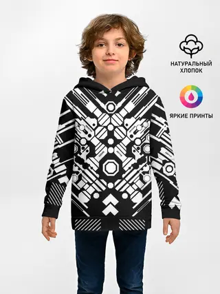 Детское худи / двигатель киберпанк
