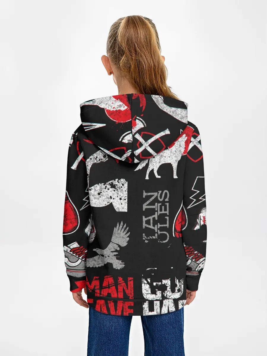 Детское худи / ЧТО ТО МОТИВАЦИОННОЕ 3D