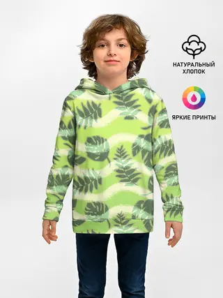 Детское худи / Тропический фон